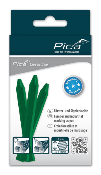 WBV24 - Pica Signierkreide ECO, 11x110mm, 12 St. grün 591/36