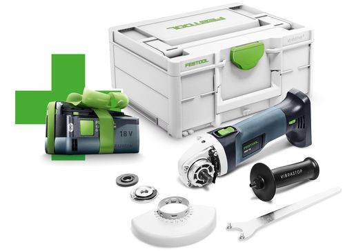 WBV24-Festool Akku-Winkelschleifer AGC 18 125 EB-Basic-5,2 577031