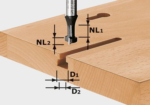 WBV24-Festool T-Nutfräser HW S8 D10,5/ NL13 491035