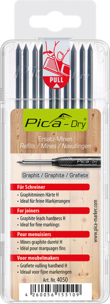 WBV24-Pica DRY Minen-Set für Schreiner/ Tischler, SB-Version 4050/SB