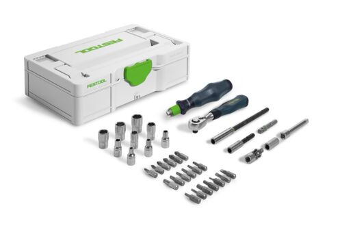 WBV24-Festool Ratschen-Set SYS3 S 76-1/4"-CE RA 578112