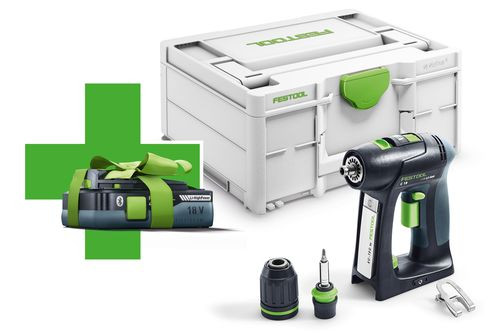 WBV24 - Festool Akku-Bohrschrauber C 18 Basic 577050