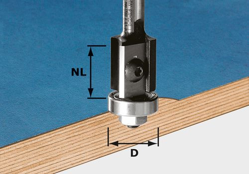 WBV24-Festool Bündigfräser-Wendeplatten HW S8 D19/20WM Z2 491082