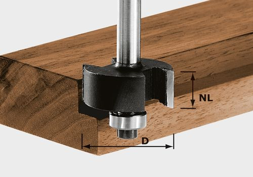 WBV24-Festool Falzfräser HW S8 D31,7/ NL 12,7 491022