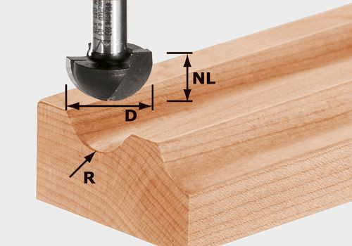 WBv24-Festool Hohlkehlfräser HW S8 R4 490983