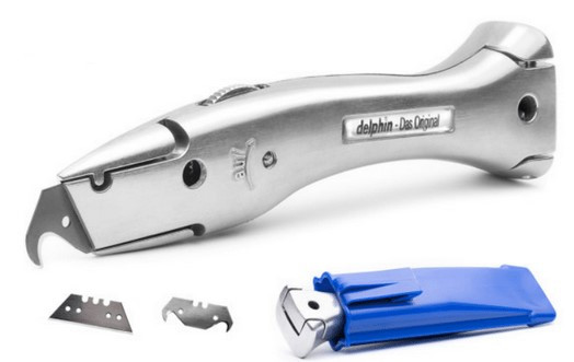 WBV24-Delphin®-03 Universalmesser-Das Original blau inkl. Köcher+Kingen 10021