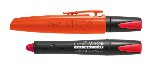 WBV24-Pica VISOR permanent Marker, rot 990/40